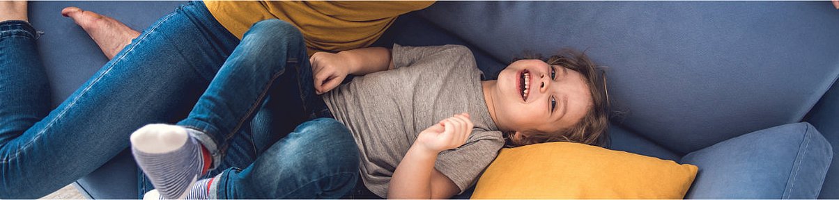 Headerbild – Muter und Kind: Husten bei Kindern
