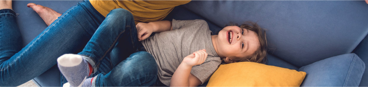 Headerbild – Muter und Kind: Husten bei Kindern